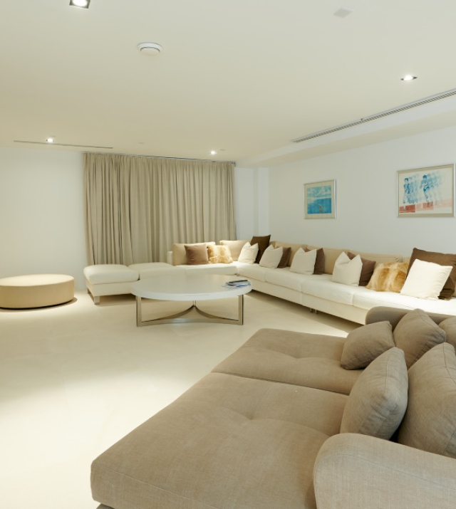 TV room basemet Resa estates cala comte for sale Ibiza .jpg